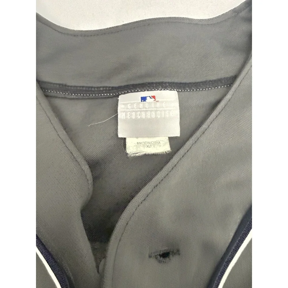 MLB New York Yankees Gray Baseball Jersey Shirt XL Major League Baseball